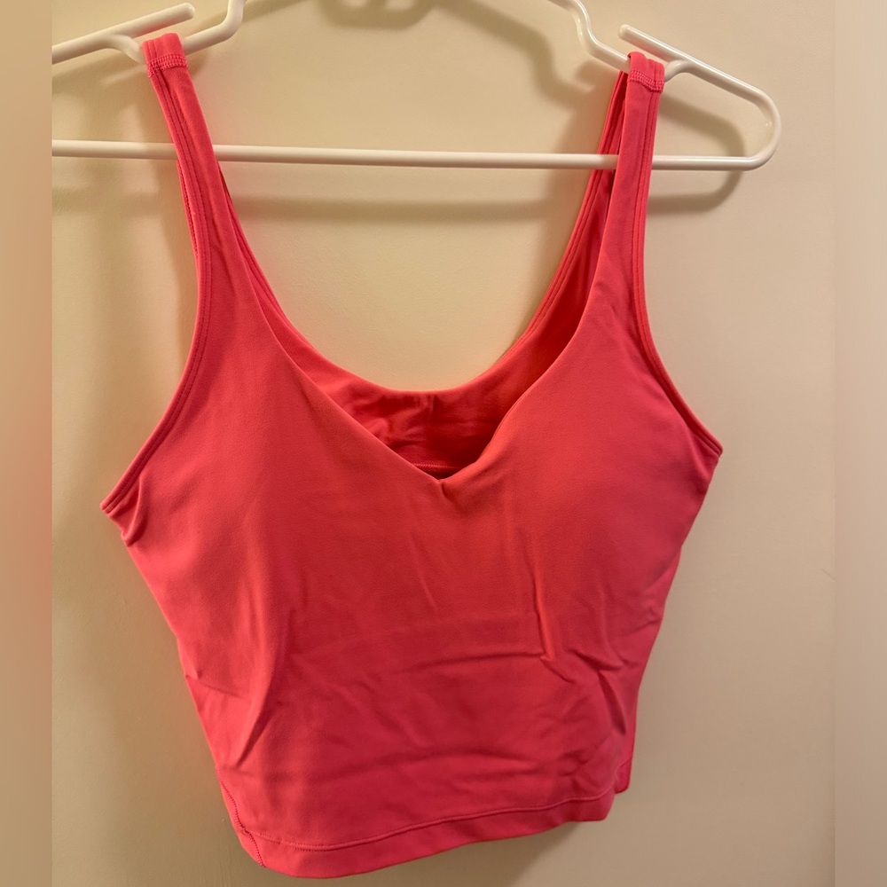 Align tank guava pink size 8